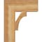 Ekena Millwork Westlake Block Rough Sawn Bracket, Western Red Cedar, 6"W x 18"D x 22"H BKT06X18X22WTL05RWR - alternate 2
